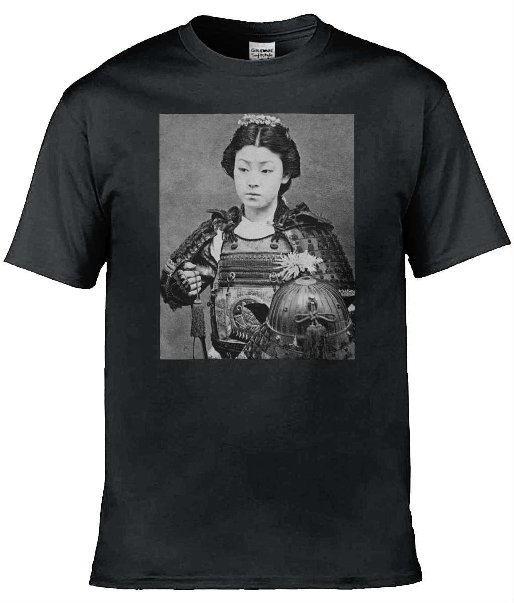 Kvinnlig samurai T-shirt