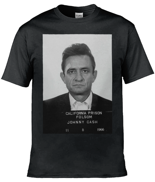 Cash mugshot T-shirt