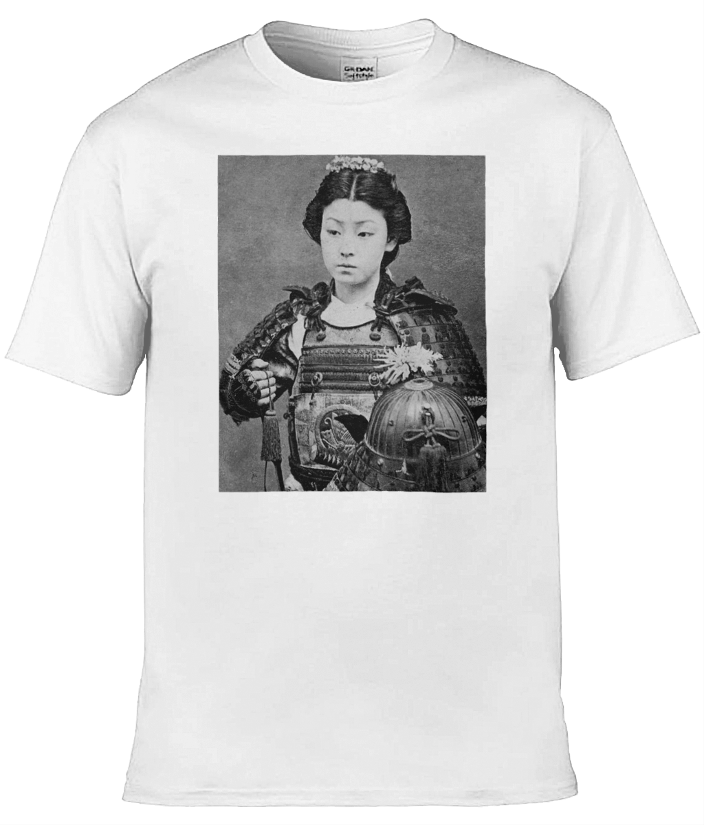 Kvinnlig samurai T-shirt