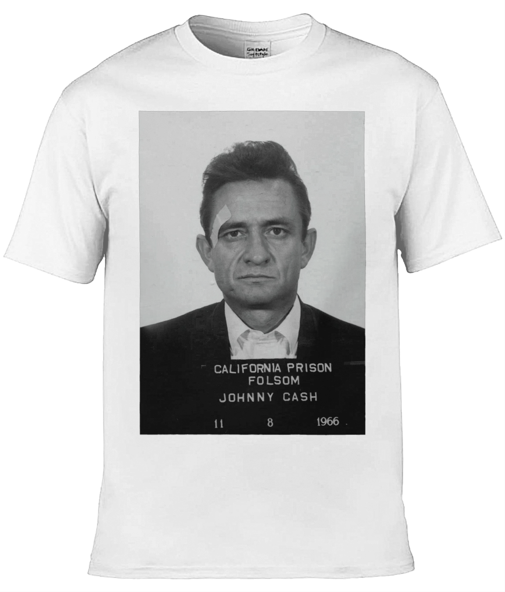 Cash mugshot T-shirt